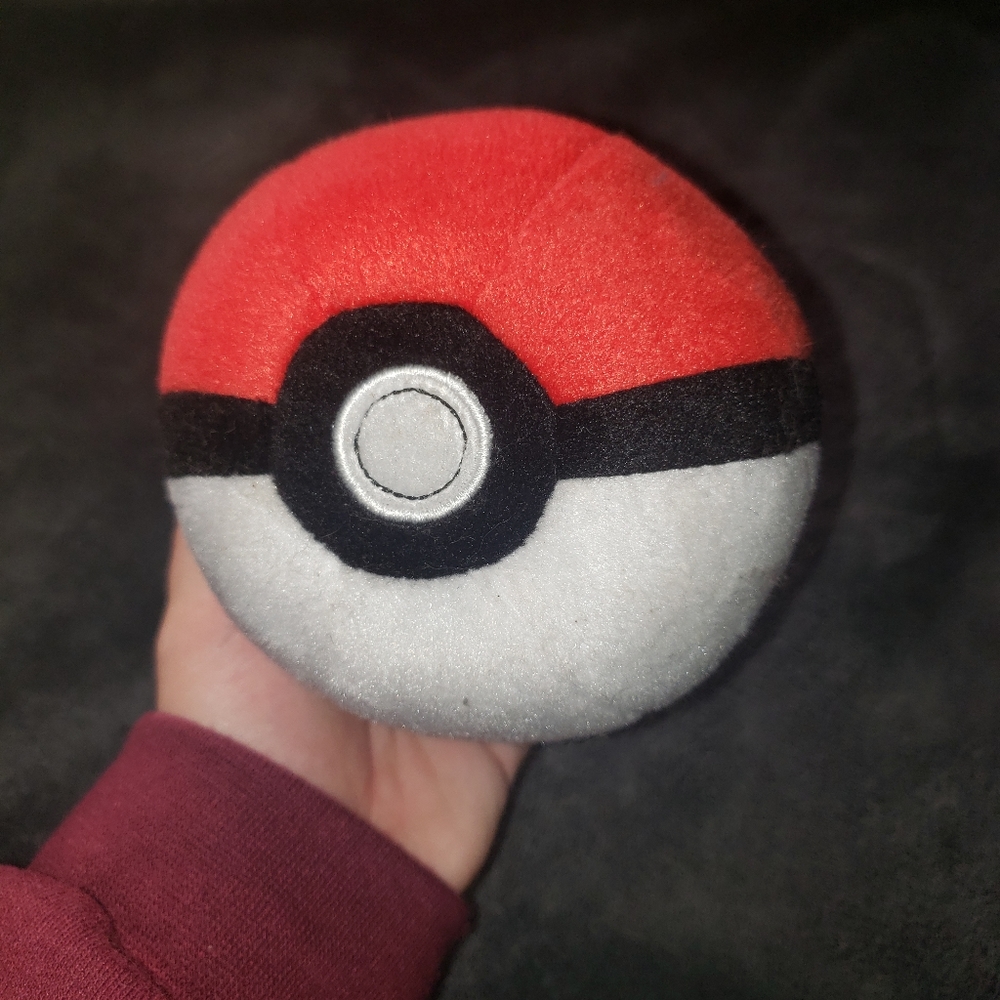 Pokemon ball plush